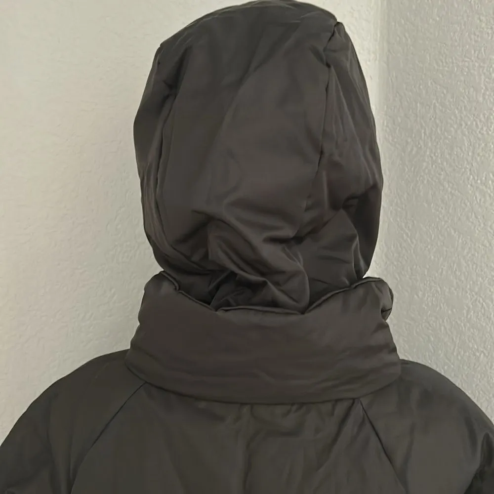 SOLD Women's Thickened Down Jacket Coat, Black, Size Large, NWT Black - Image 9