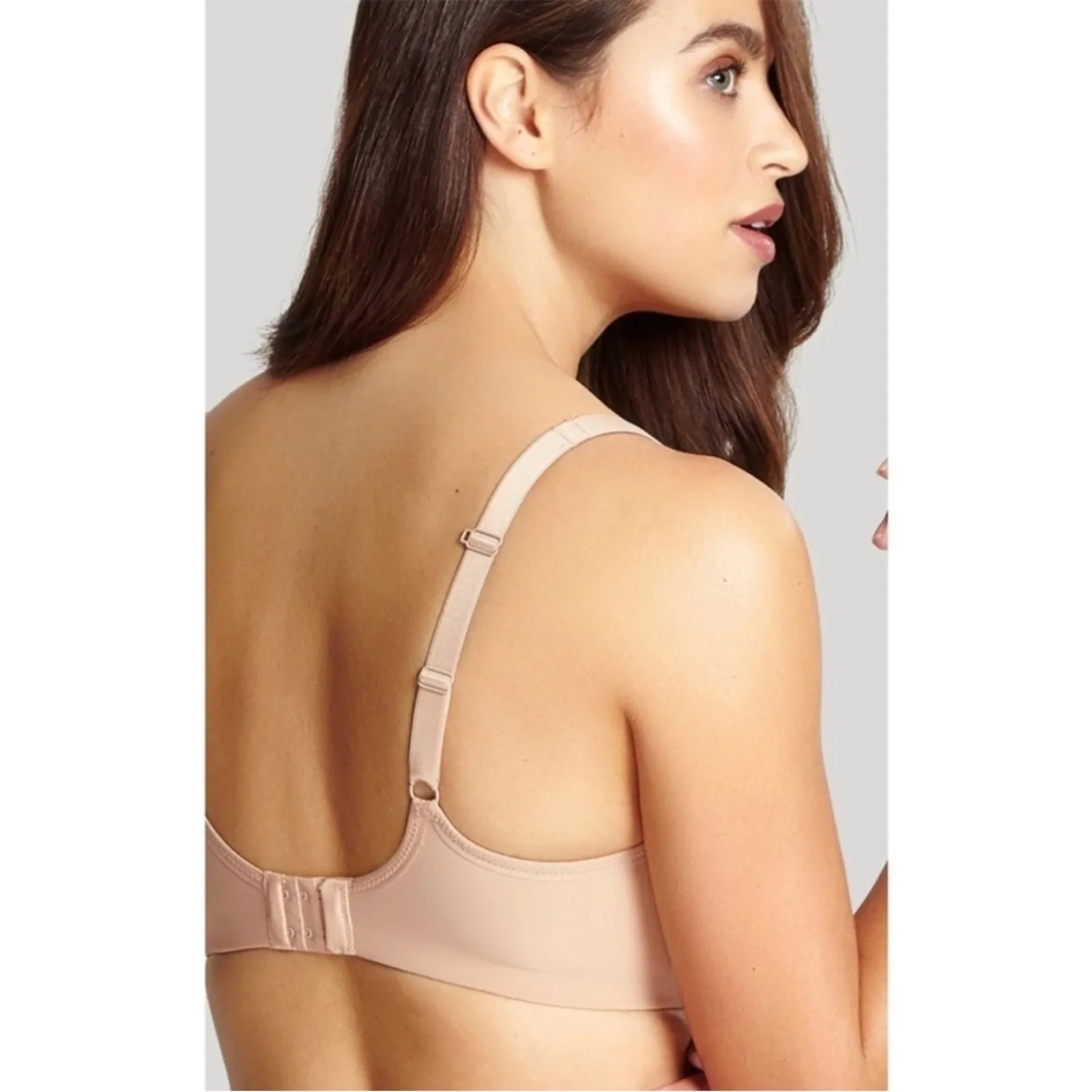 Panache Eleanor 9081 tan nude lace nursing bra 34F - Image 5