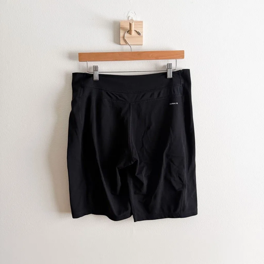 Adidas Black Biker Shorts Size L - Image 3