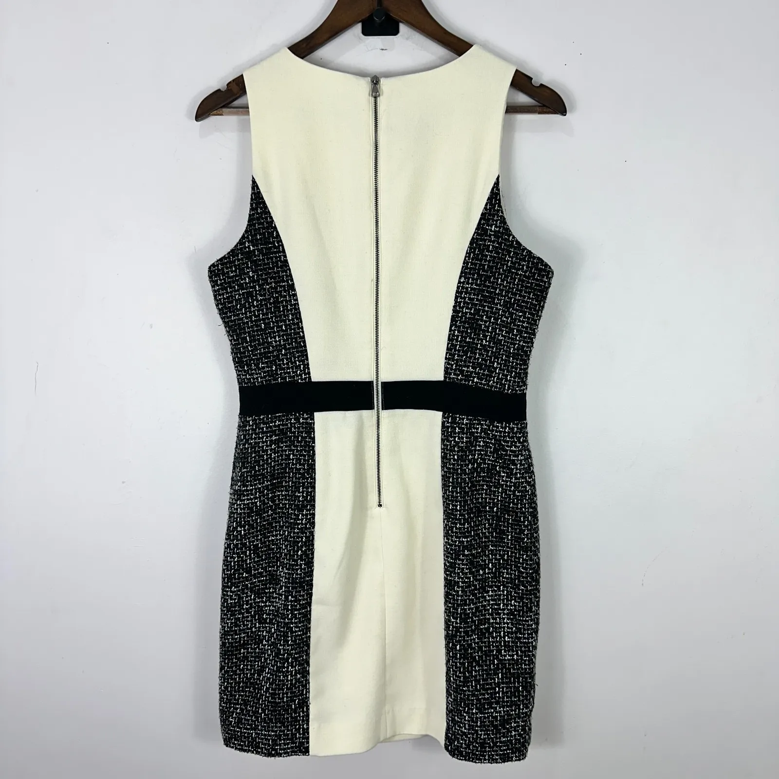 Banana Republic Tweed Sheath Dress Womens 10 Office Career Preppy Quiet Luxury - Image 2