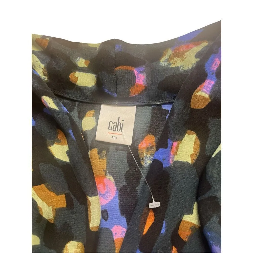 CAbi flaunt faux wrap sleeveless blouse Style #3077 Small - Image 4