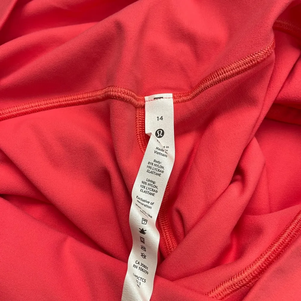 Lululemon Align High-Rise Pant 25" Pale Raspberry size 14 new - Image 8