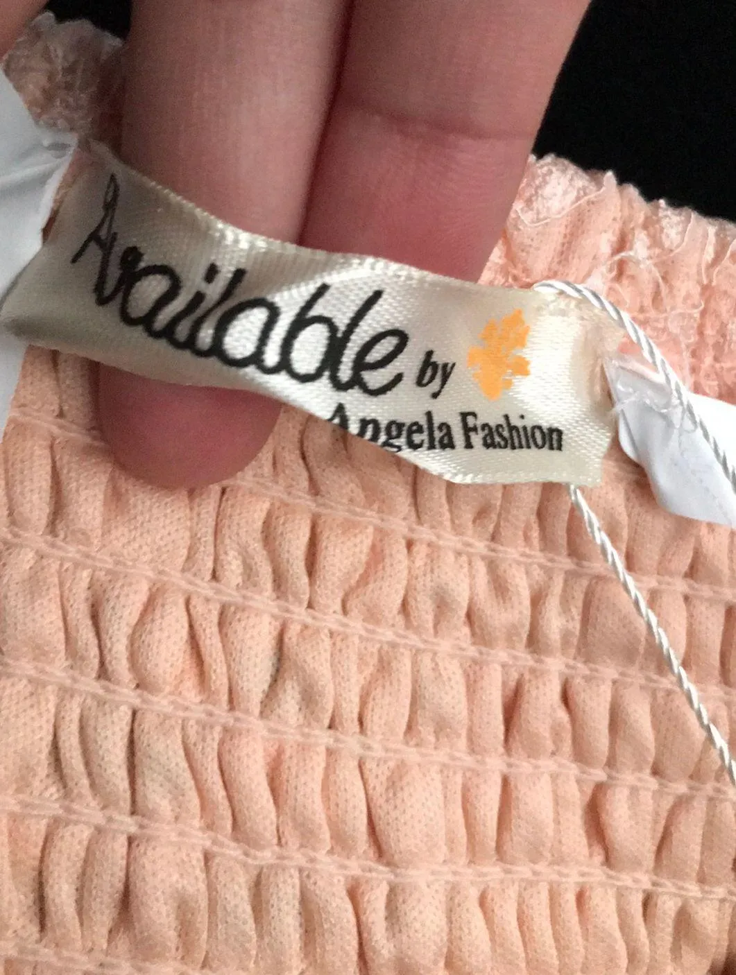 Peach Colored Mini Dress  - Image 6