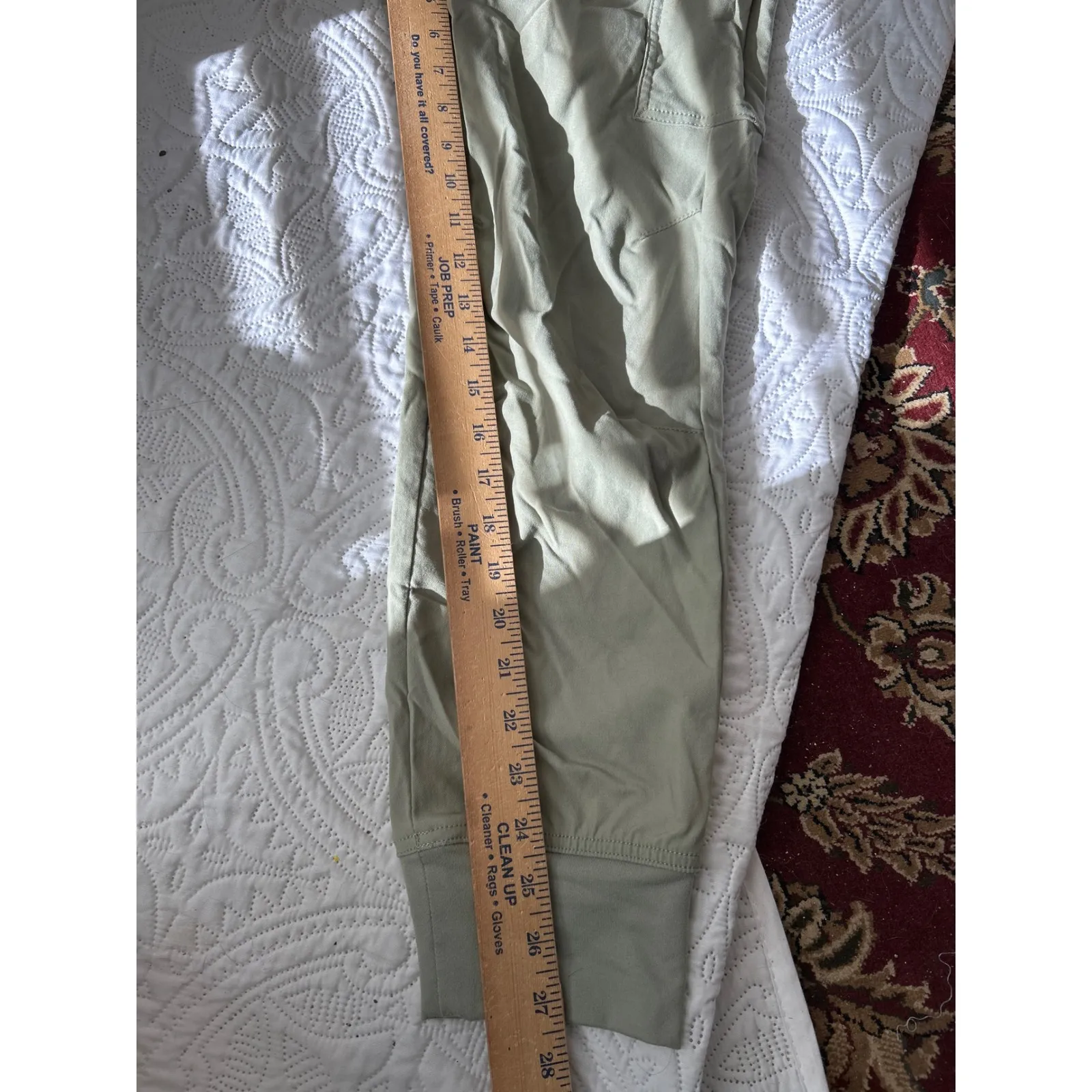 Prana Women's Standard Fit Halle Cargo Pants Size 8 Reg Khaki Jogger Style - Image 7