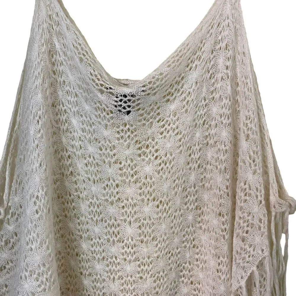 Vintage Arden B Crochet Cold Shoulder Top Size Large - Image 2