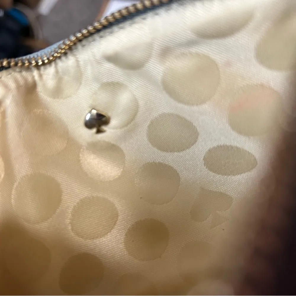 Kate Spade ♠️ Bethann Glitter Bug Rose Gold Sparkle Wristlet - Image 6