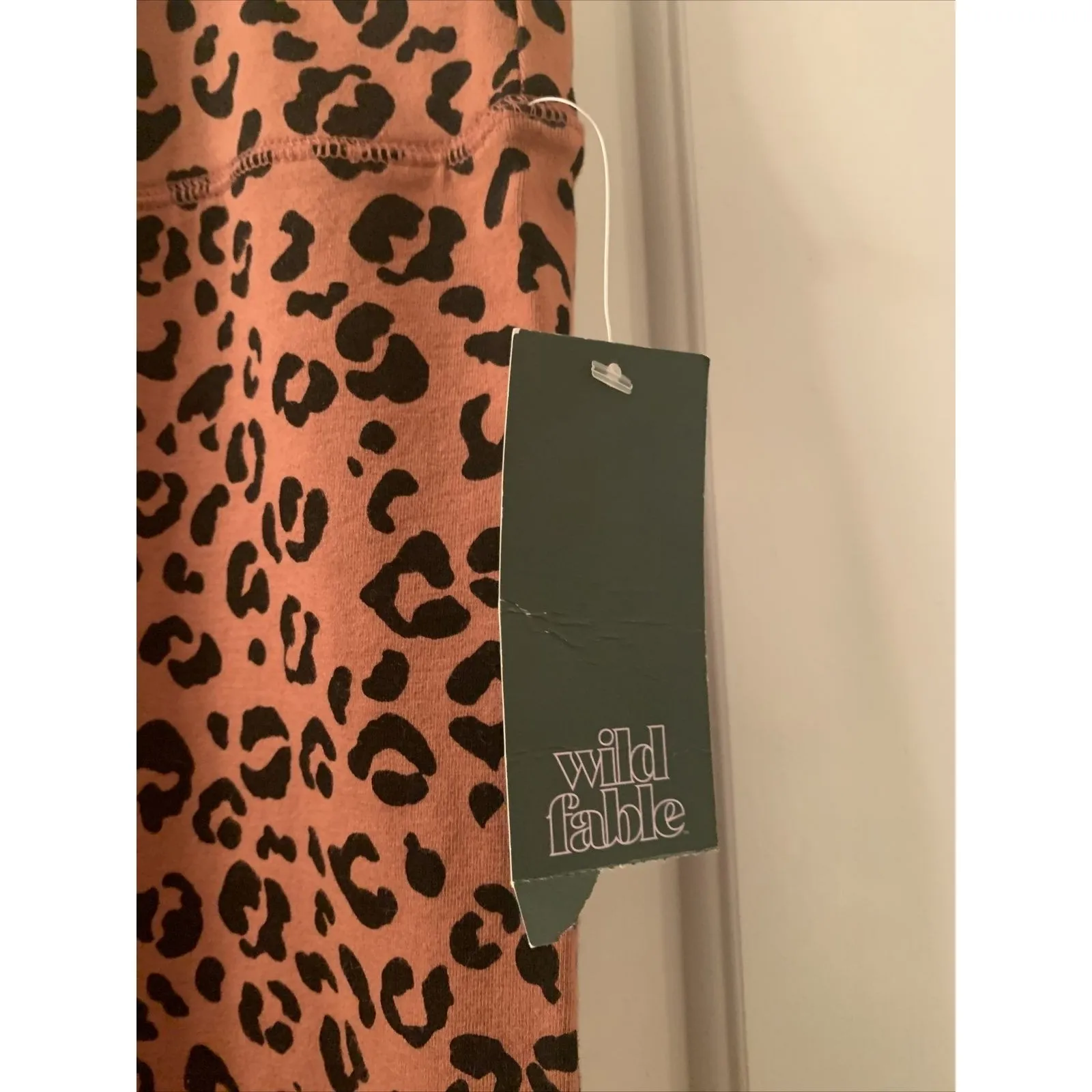 Wild Fable Women's Leopard Animal Print Pants Yoga Workout Size XXL - Image 5