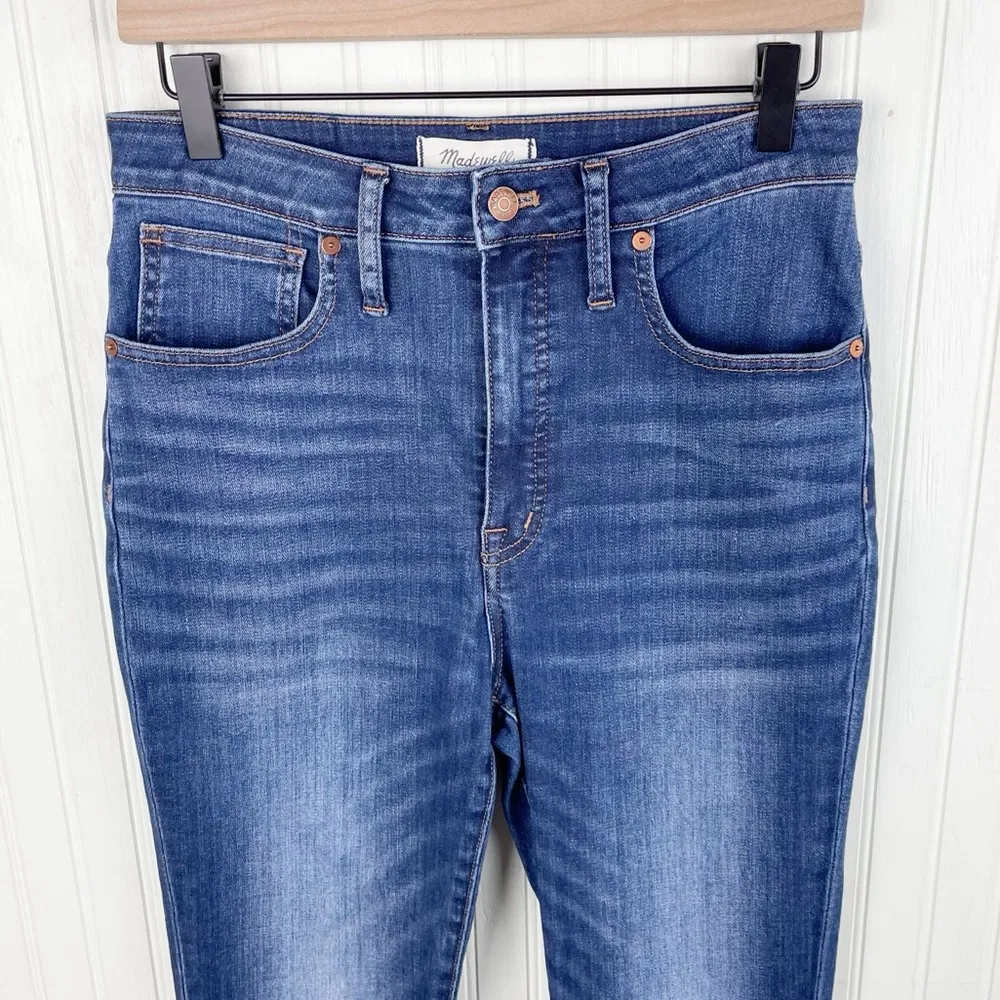 Madewell Curvy High-Rise Skinny Jeans Danny Wash Stretch J7677 Women's Size 27 - Image 5