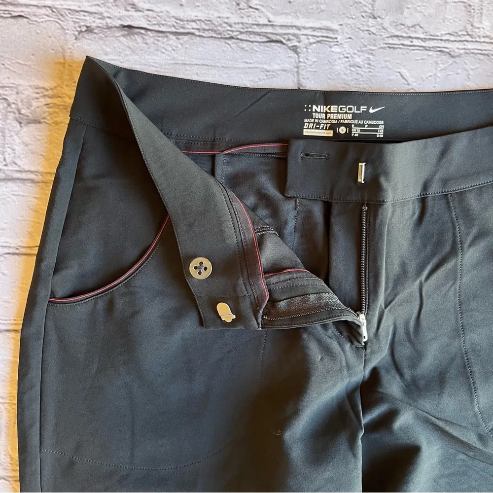 Nike Golf Tour Performance 6 Black Capri Long Shorts - Image 10