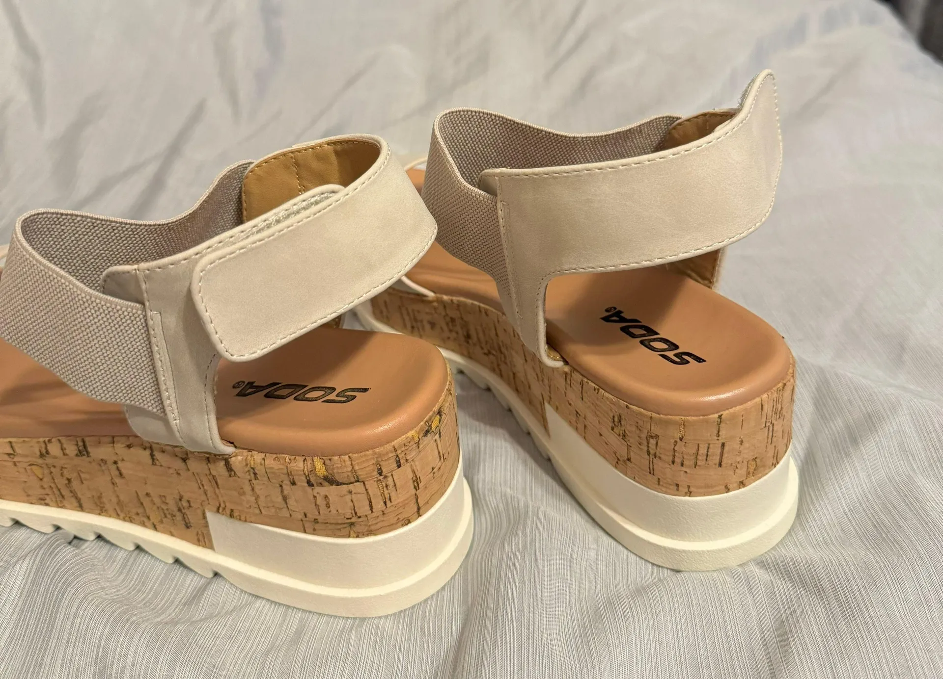 Soda Wedge Sandals - Image 2