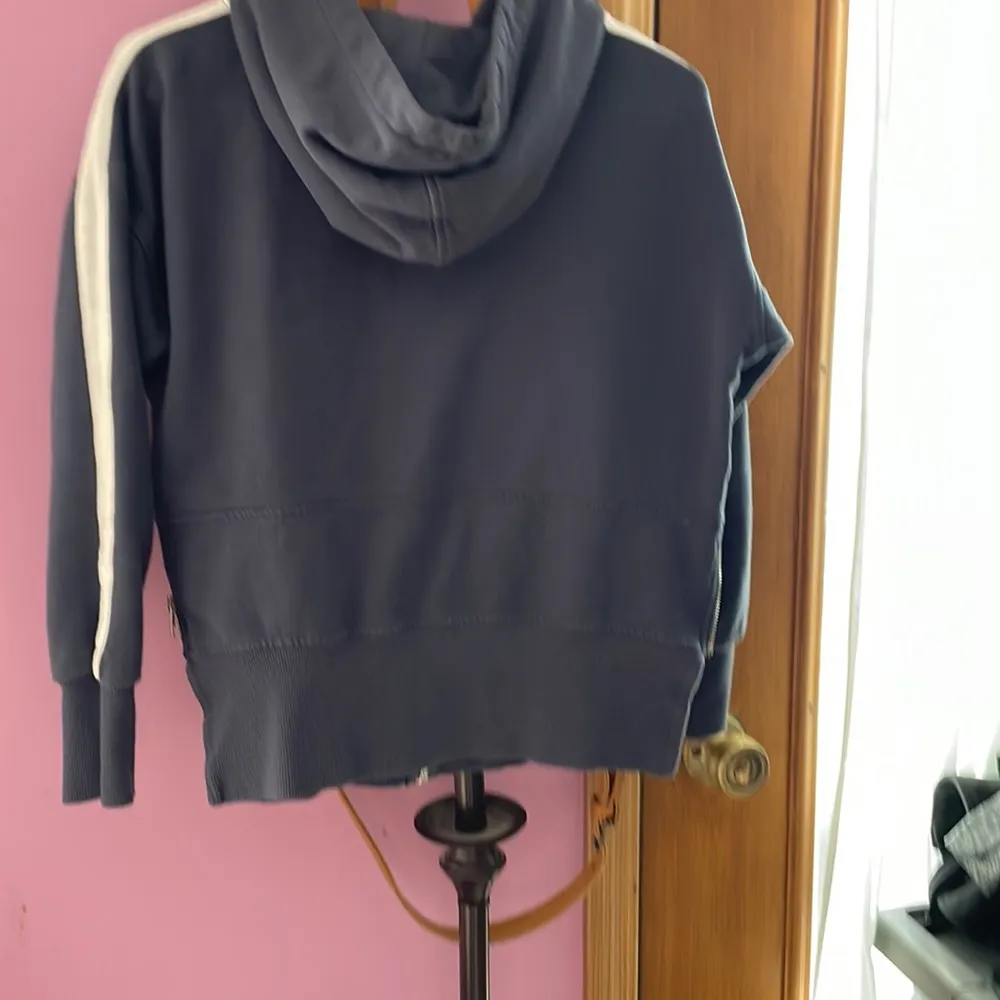 Allfenix jade side zip navy blue size xs - Image 4