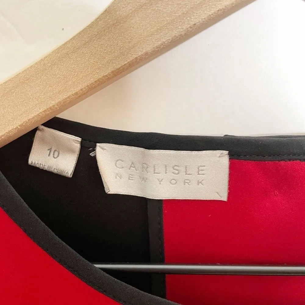 Carlisle New York Color Block Sleeveless Top and Asymmetric Skirt Matching Set - Image 10