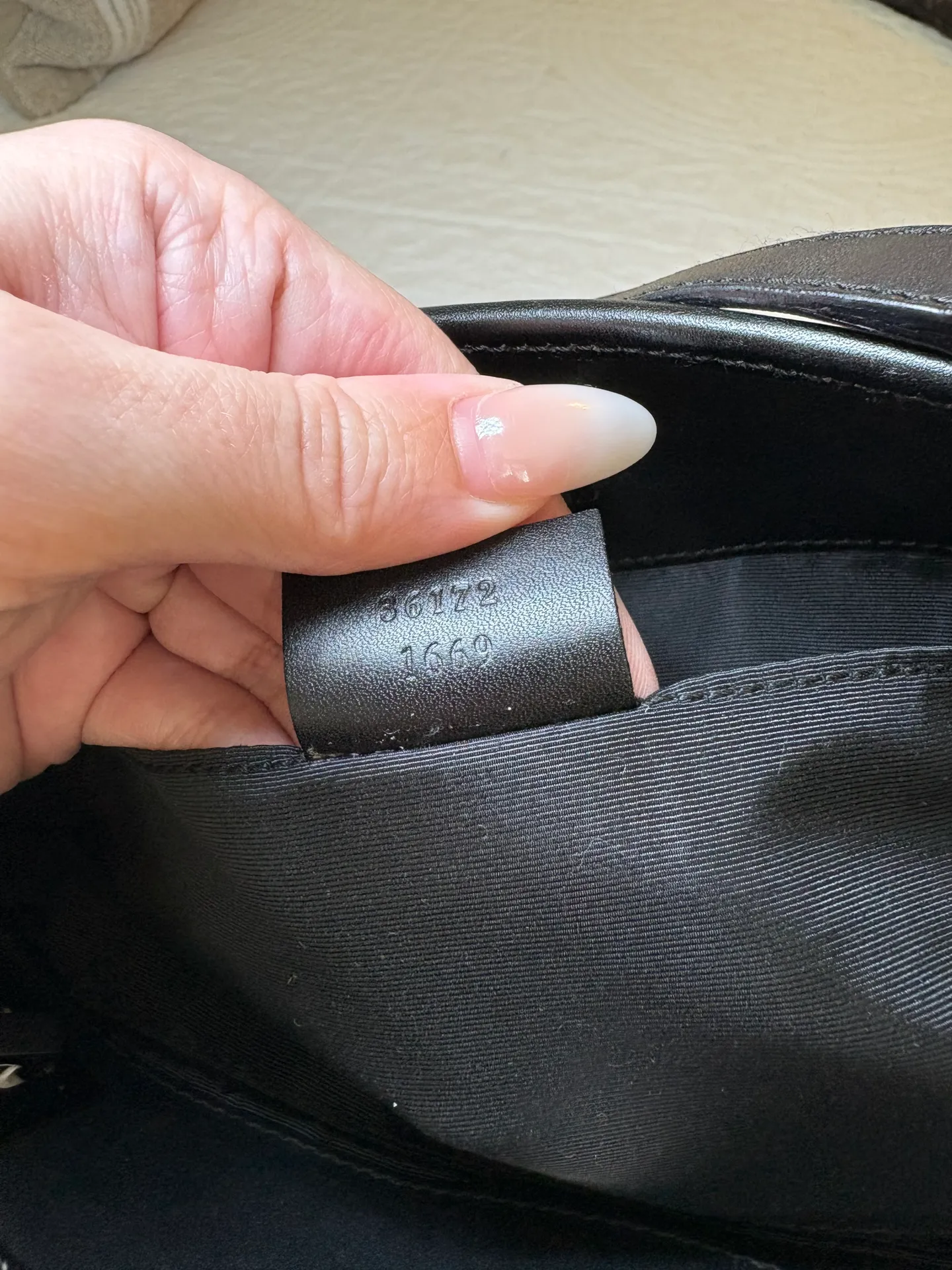 Black Shoulder Bag - Image 6