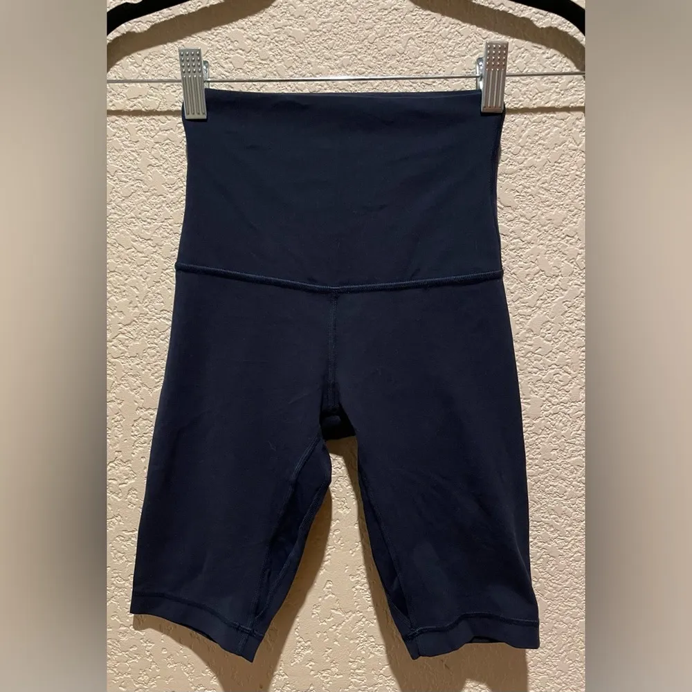 Lululemon Align High Rise Short True Navy Size 2 - Image 5