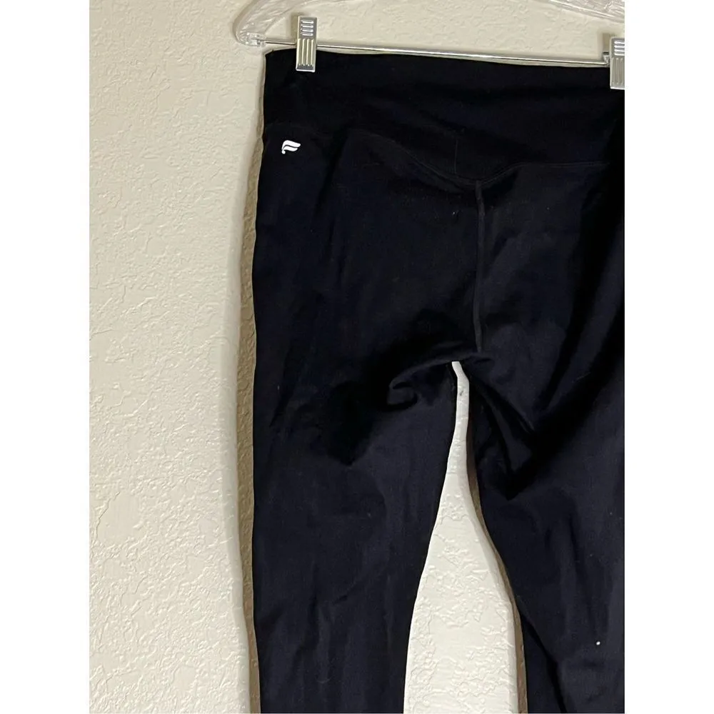 Fabletics  motion 365 nylon blend  black leggings size S women's - Image 2