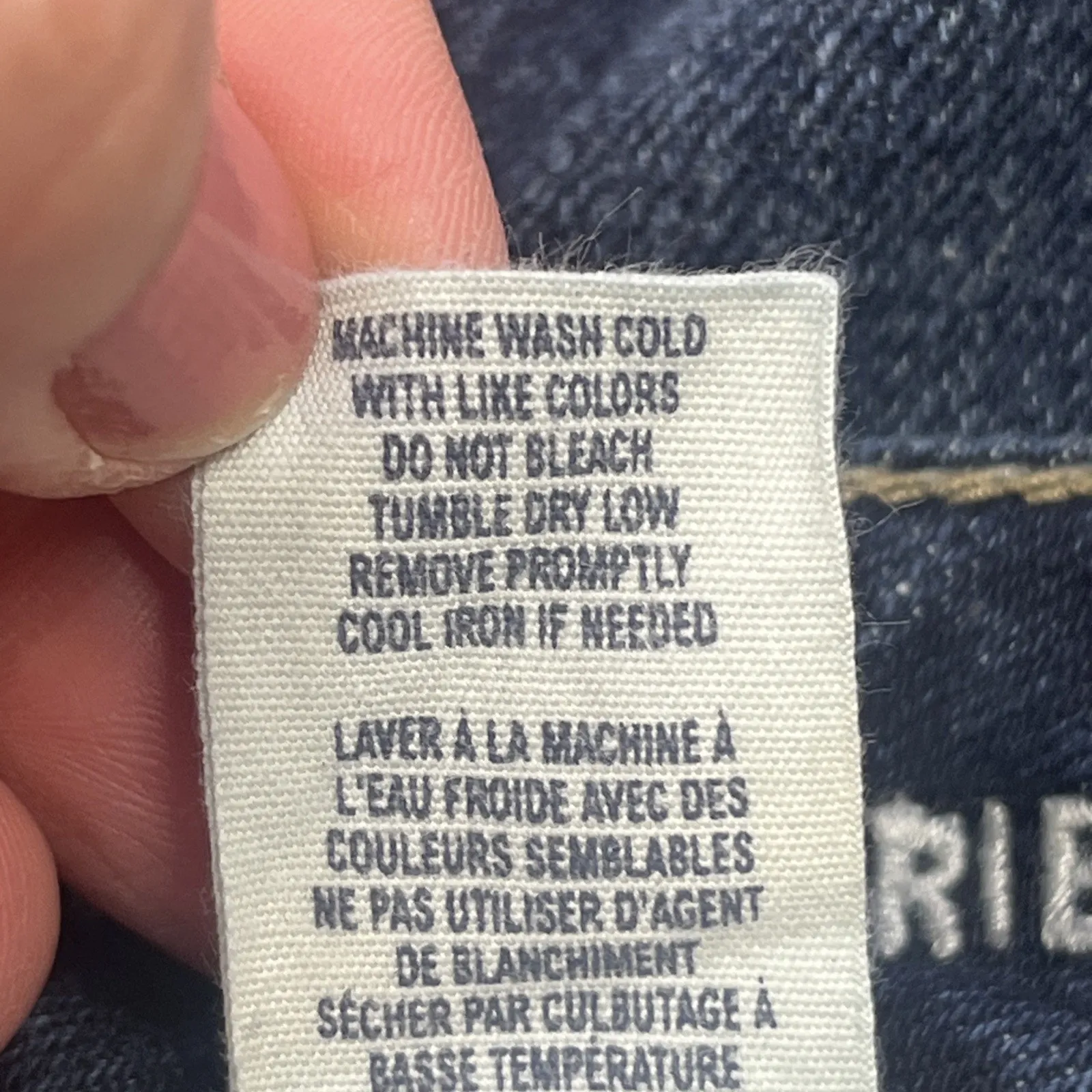 American Eagle Y2K Jean Shorts Size 8 Favorite Boyfriend Blue Denim Stretch - Image 5