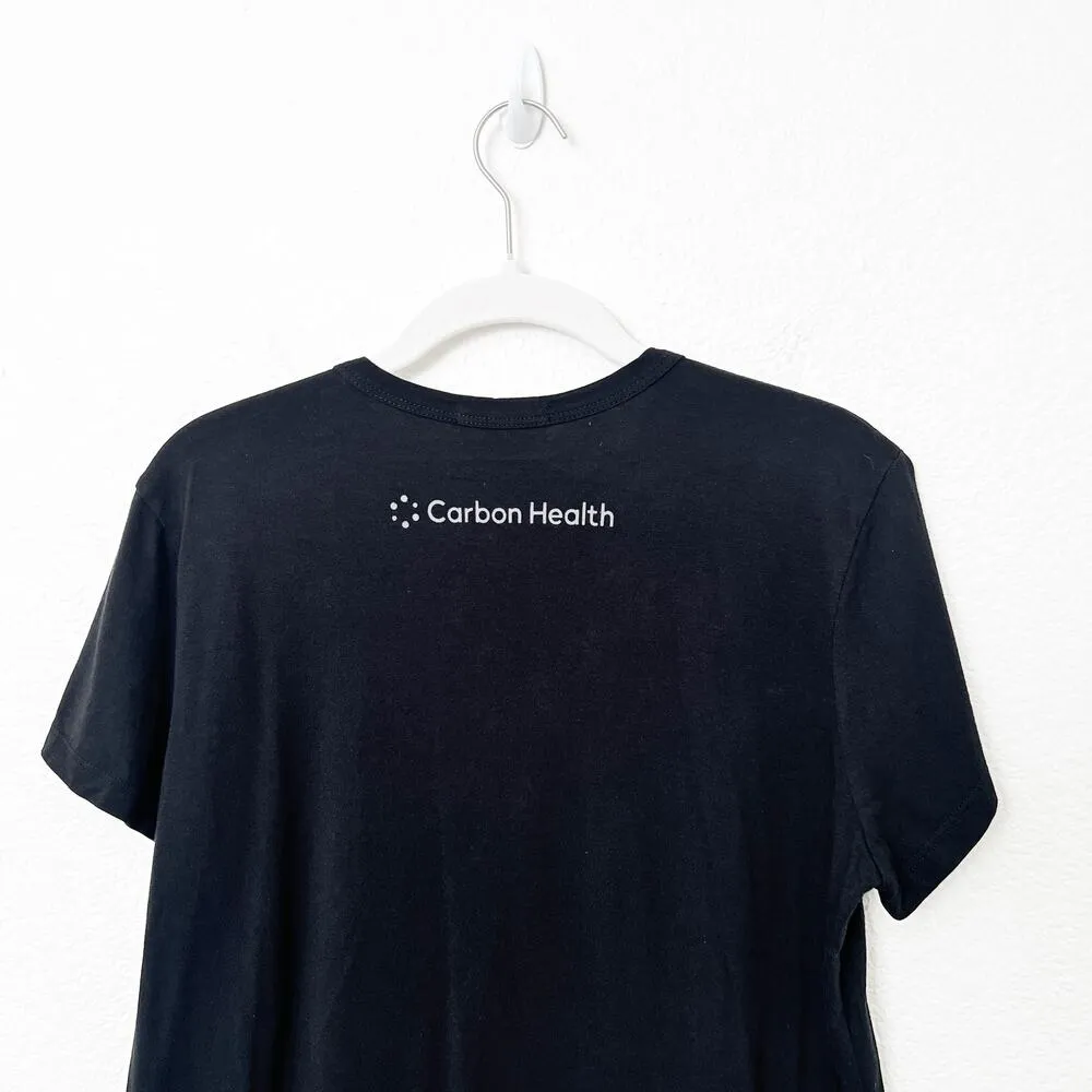 [Marine Layer] Black Good Health Graphic Tee Crew Neck Short Sleeves Sz Large L - Image 8