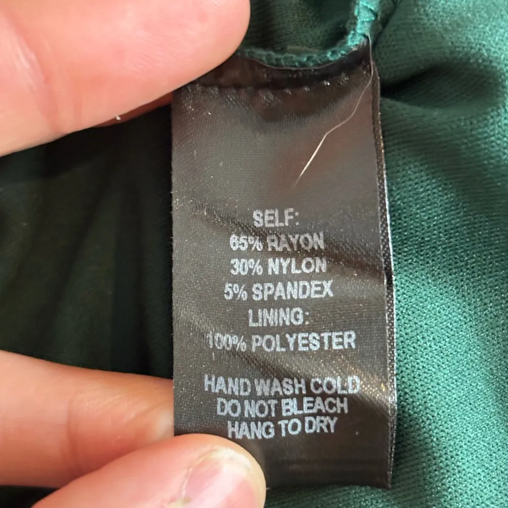 Lulus Green A Line Mini Backless Prom Event Hoco Skater Dress Size Small - Image 12