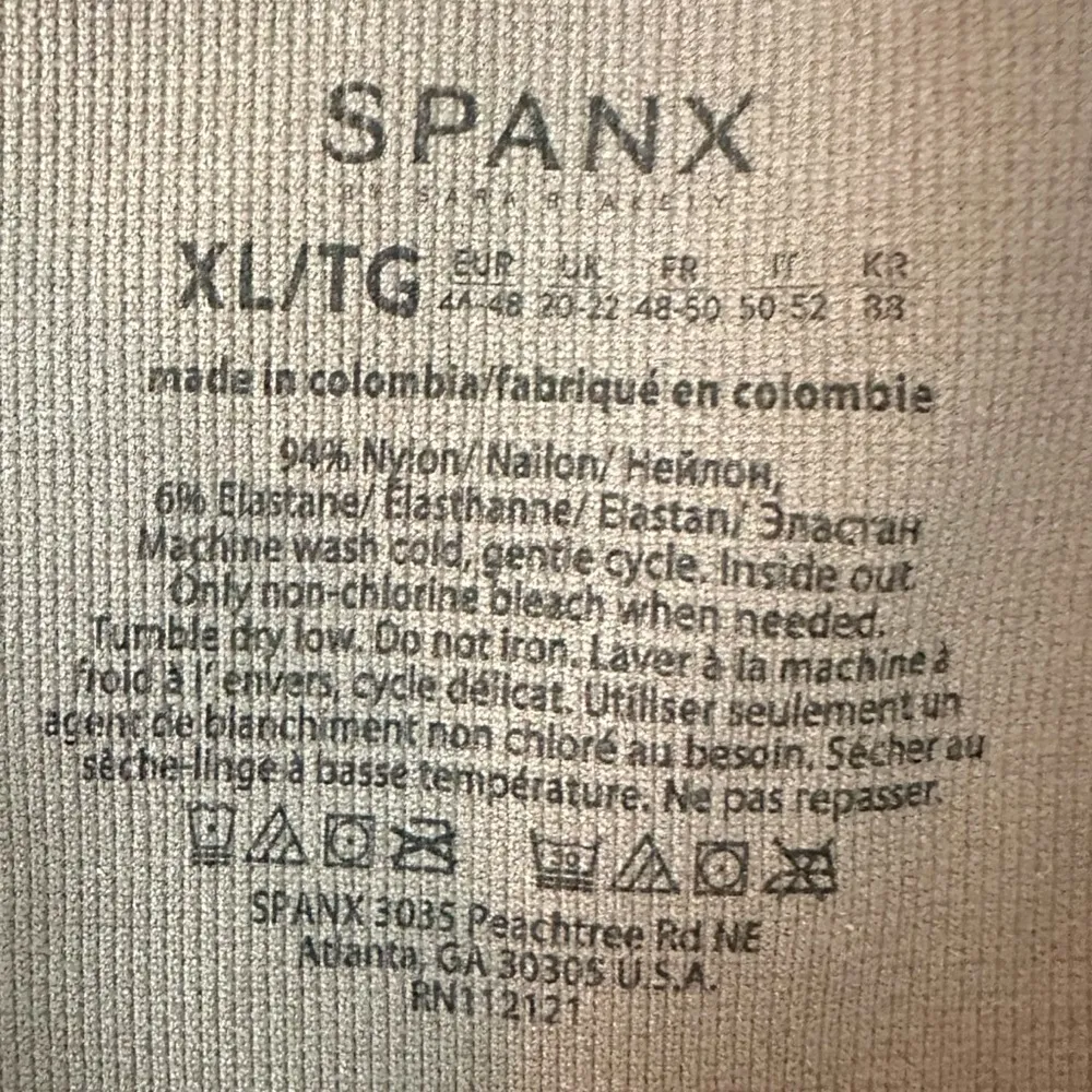 Spanx Look At Me Now Leggings in Mini Leopard Size XL Full Length Shape Wear - Image 7