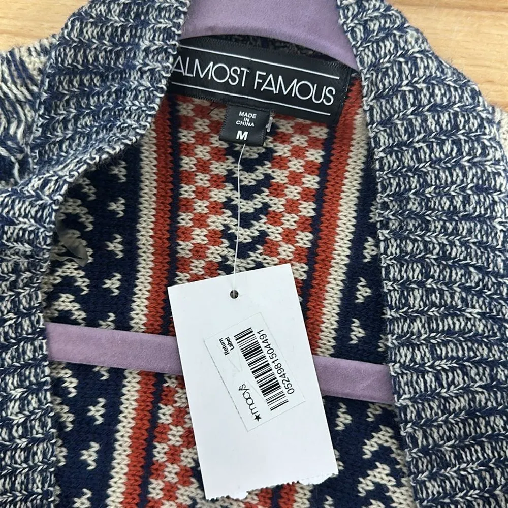 NWT  Bohemian Open Drape Cardigan Sweater. Women's Size Medium - Image 10