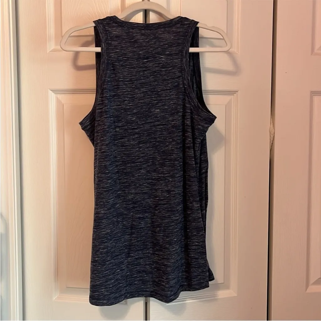 DSG Women's Navy Tank Top Blue Size XL - Image 4