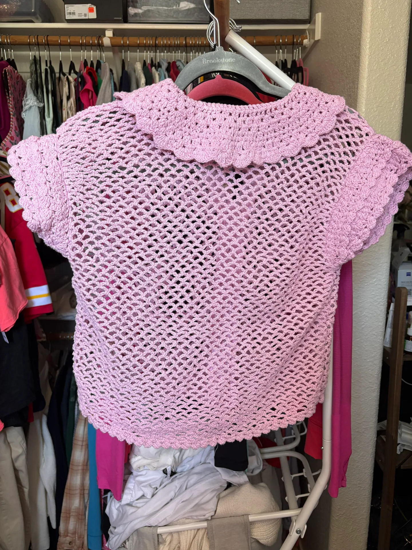 Pink Crochet Top - Image 5