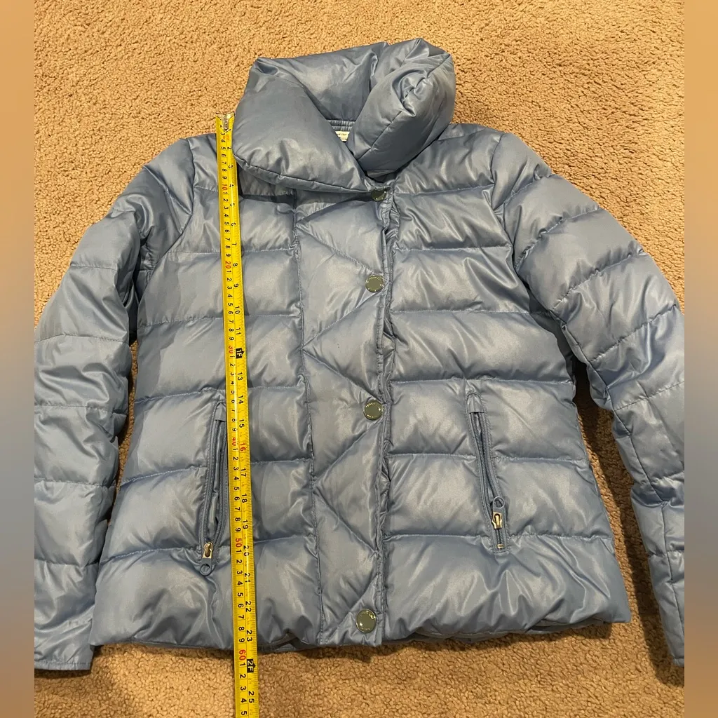 KENNETH COLE New York Quilted Puffer Padding Jacket Blue Size M - Image 7