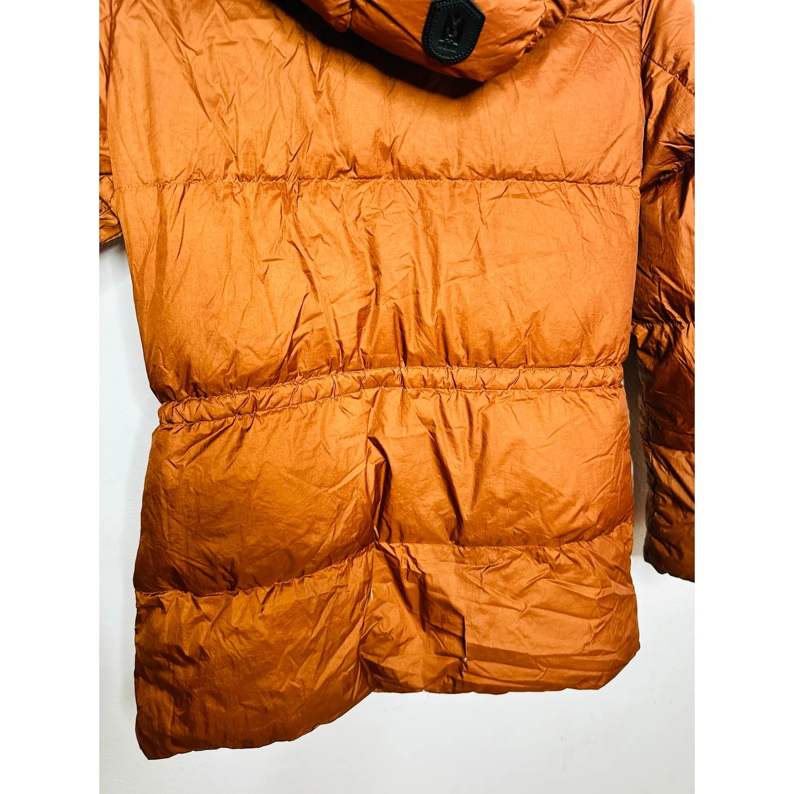 MACKAGE Brown Nylon Puffer Long Sleeve Freya Puffer Jacket Size Small REPAIRED - Image 14