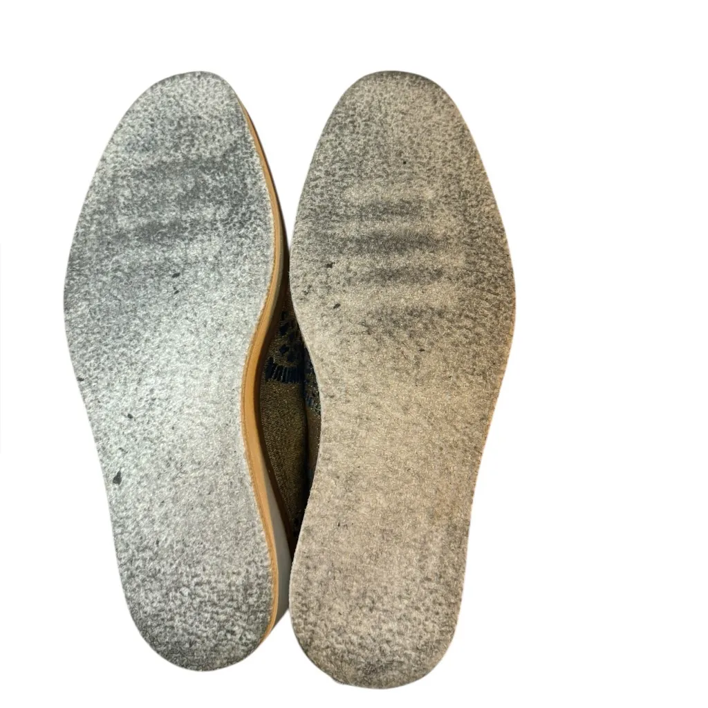 Free People Snake Eyes Metallic Loafers - Image 4