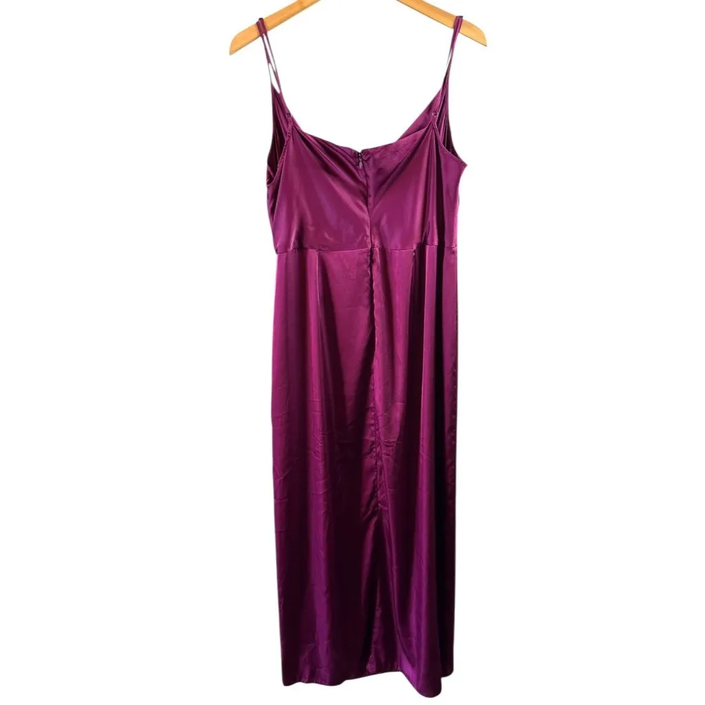 Hutch Carver Gown in Purple Satin – Women’s Size 16 - Image 7