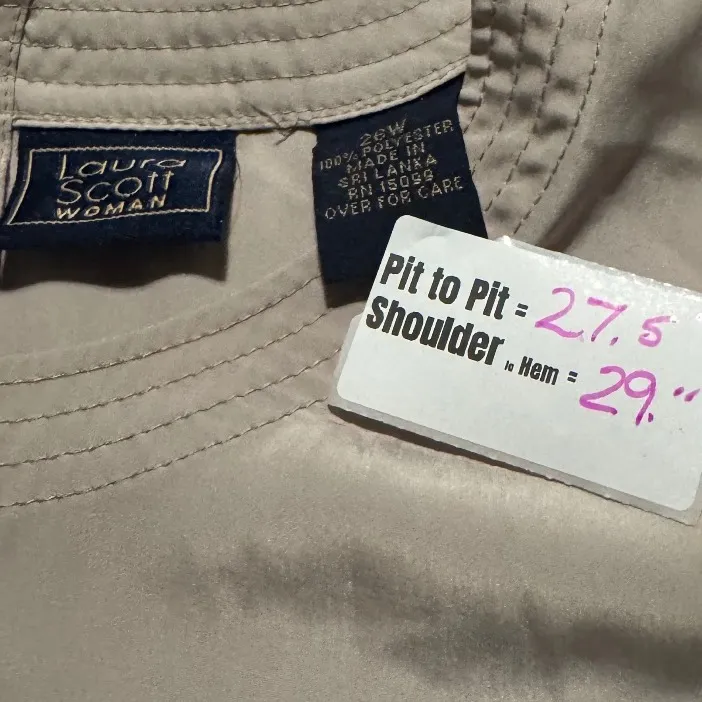 Laura Scott Woman Blouse Top Short Sleeve Keyhole Back Casual Plus Size … - Image 6