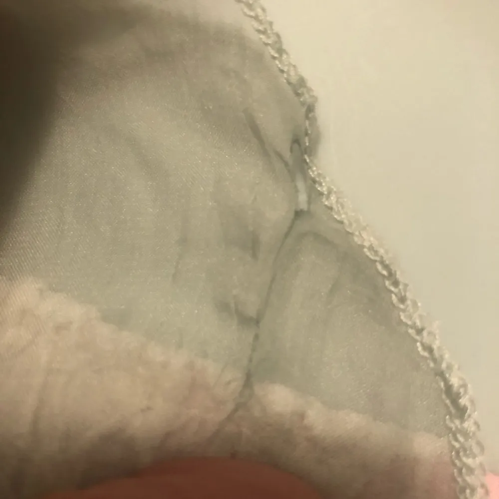 The Pyramid Collection Morning Dew Chiffon Batwing Tunic Sheer L/XL Fairycore White - Image 9