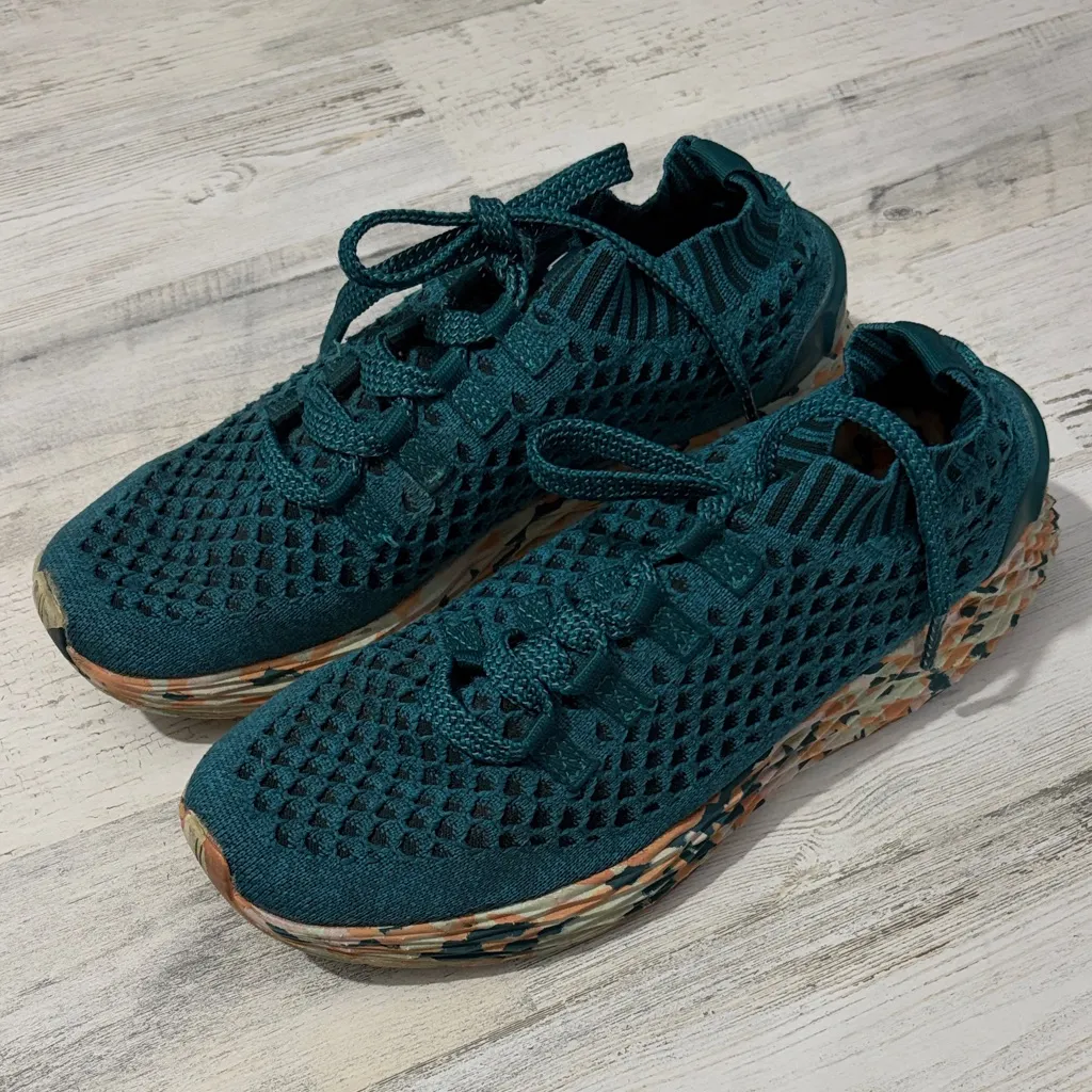 NOBULL Teal Wild  Knit Runner Women's Sneakers Size 6.5 - Image 2