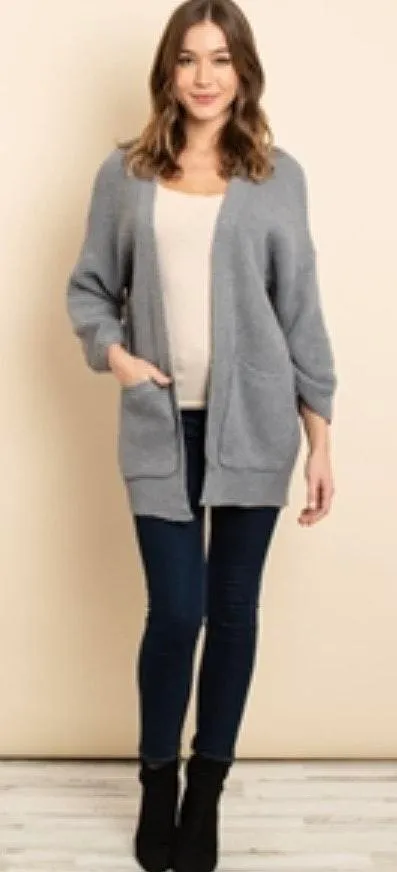 Gray Cardigan S - Image 2