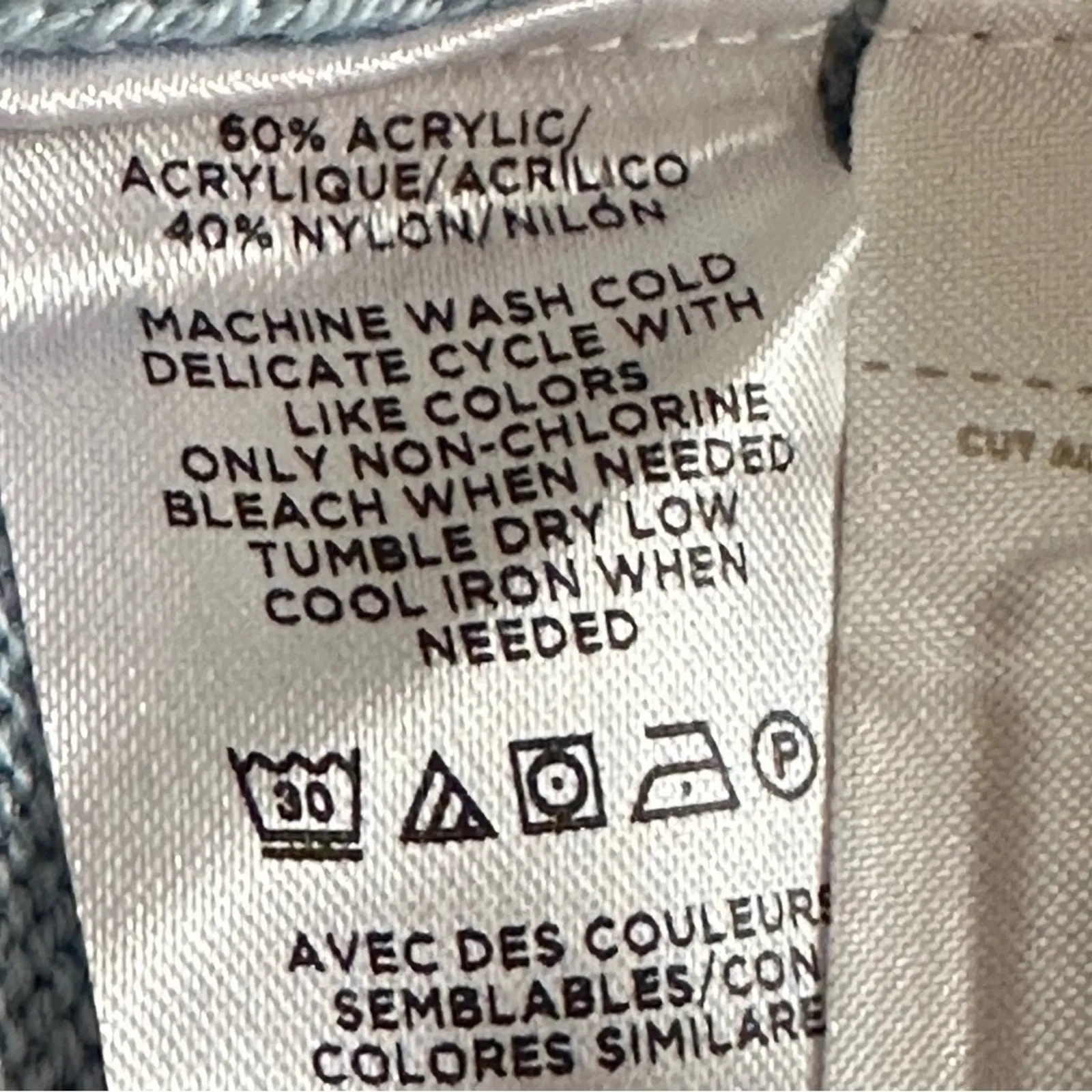 Loft Tunic Sweater Petite Dusty Blue Cowl Hi Low Hem Soft Tunic Sweater XSP NEW - Image 8