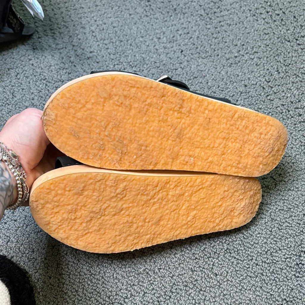 Bryr Jesse Sandal Black Nubuck 7/37 - Image 7