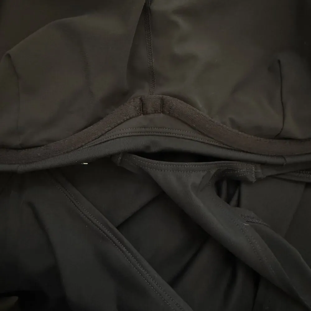 Athleta Seascape Bra Cup Tankini Top Women's 38B/C Black Swimsuit UPF 50+ Beach - Image 14