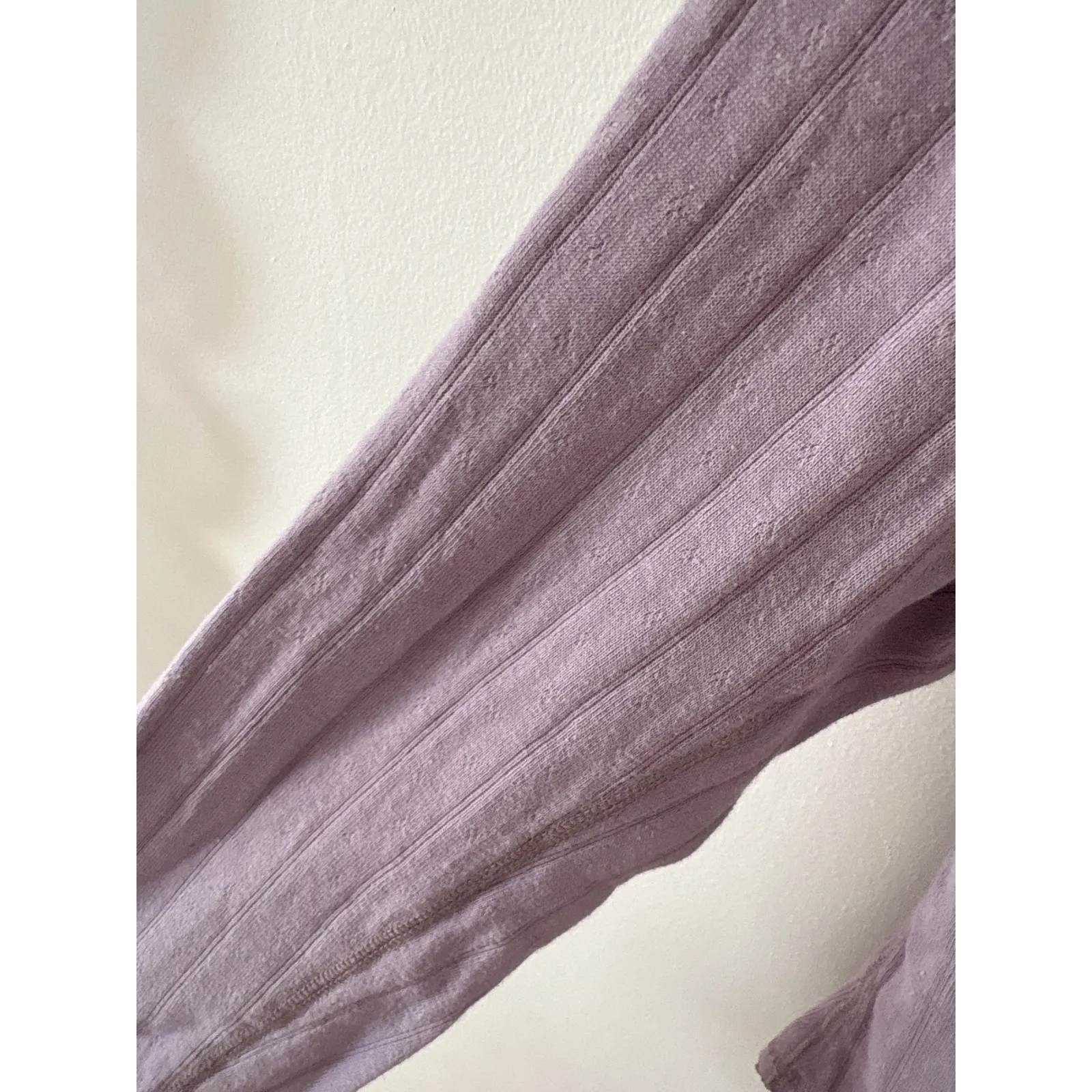 Free People Coffee Chat Long Sleeve Henley Size Medium - Image 3