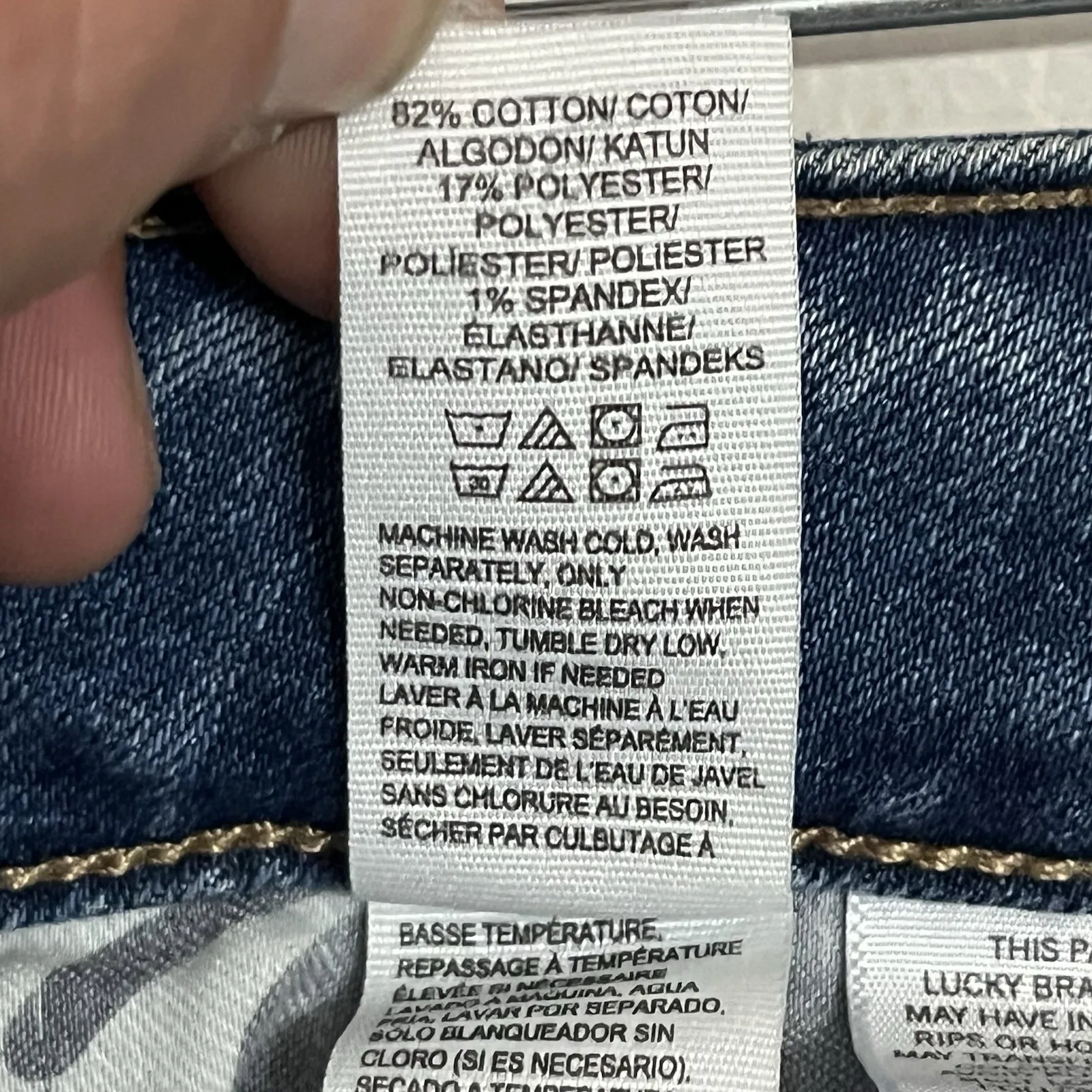 Lucky Brand Women's Lolita Skinny Jeans Size 4 Regular Distressed Medium Wash - Image 12