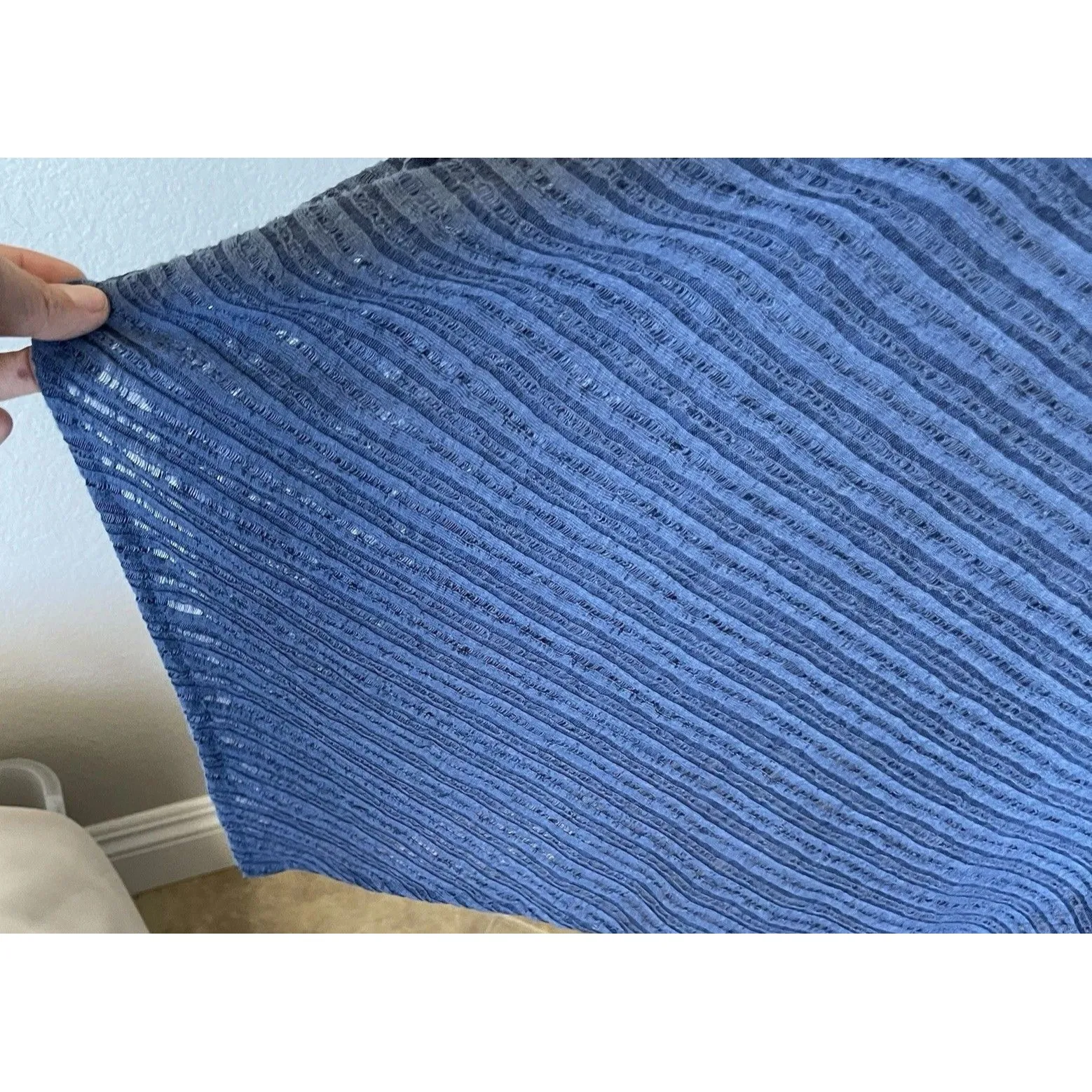 Chico's Womens Knit Poncho Pullover Blouse Sz Medium- Large Oversized Tunic Boho - Image 8