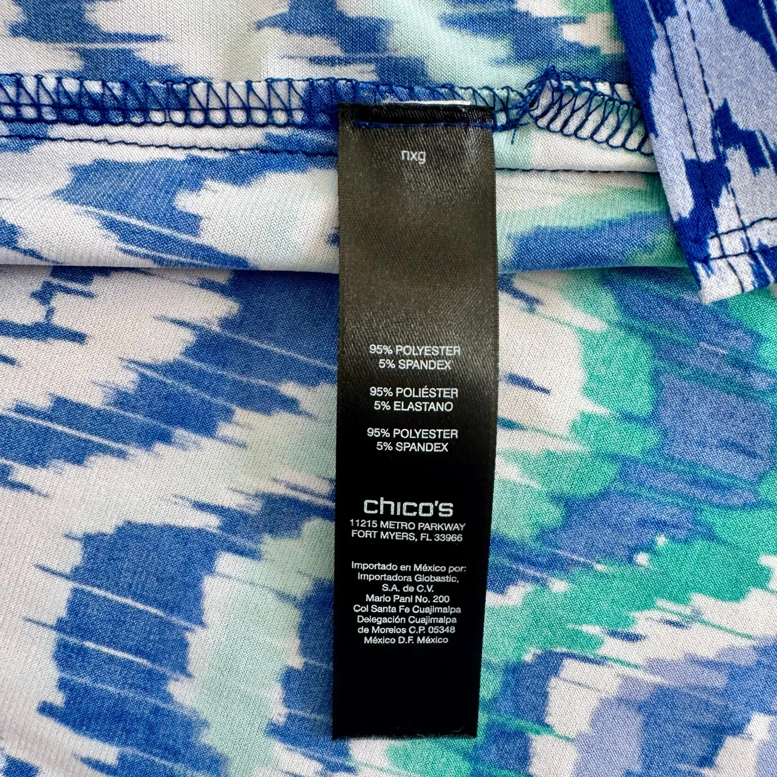 Travelers Duster cardigan 3/4 Sleeve Jersey Small Chicos Size 0 resort Blue - Image 7