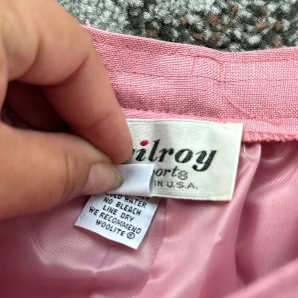 Vintage Wilroy Sports High Waist Dress Pants Pink 14 - Image 5