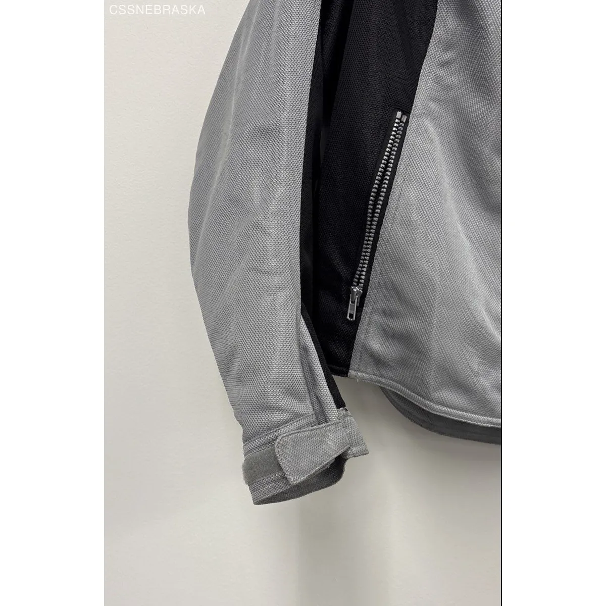 FIRST GEAR Gray Black‎ Women's Removable Liner Motorcycle Jacket - Image 2