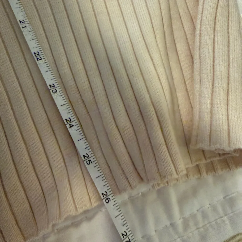 Princess Polly Beige Off Shoulder Sweater Dress Top Long Sleeve Bodycon 2 - Image 6