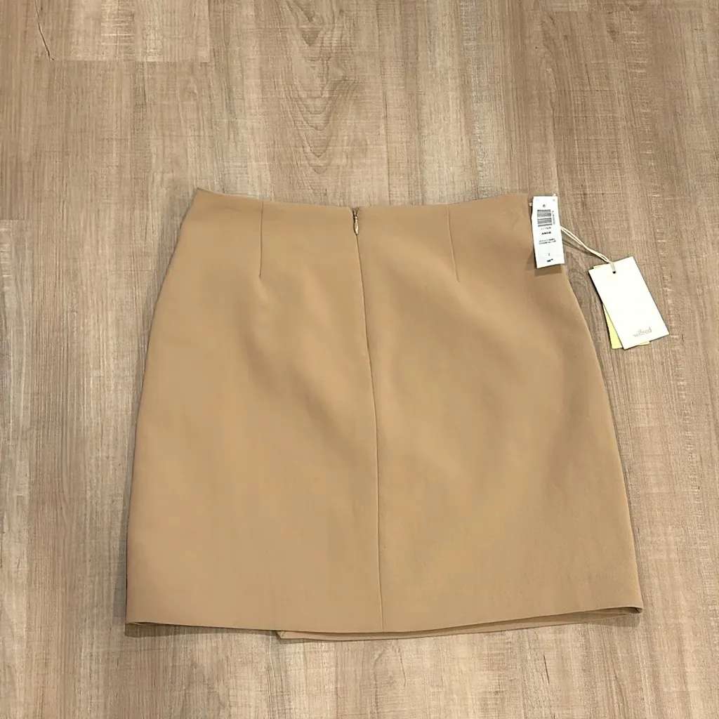 Aritzia Wilfred Angie Skirt Tan Size 2 - Image 6