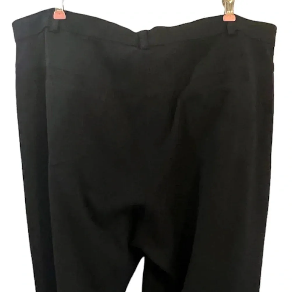 Rafaella Black Pants 16W Trousers Slacks Plus Size Stretch Work Travel - Image 6