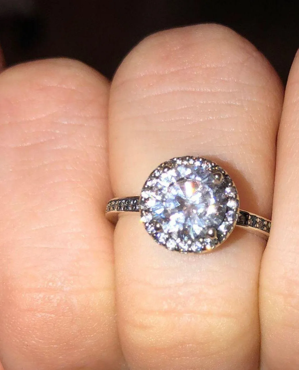 Pandora Promise Rings JUST THE ROUND ONE - Image 4