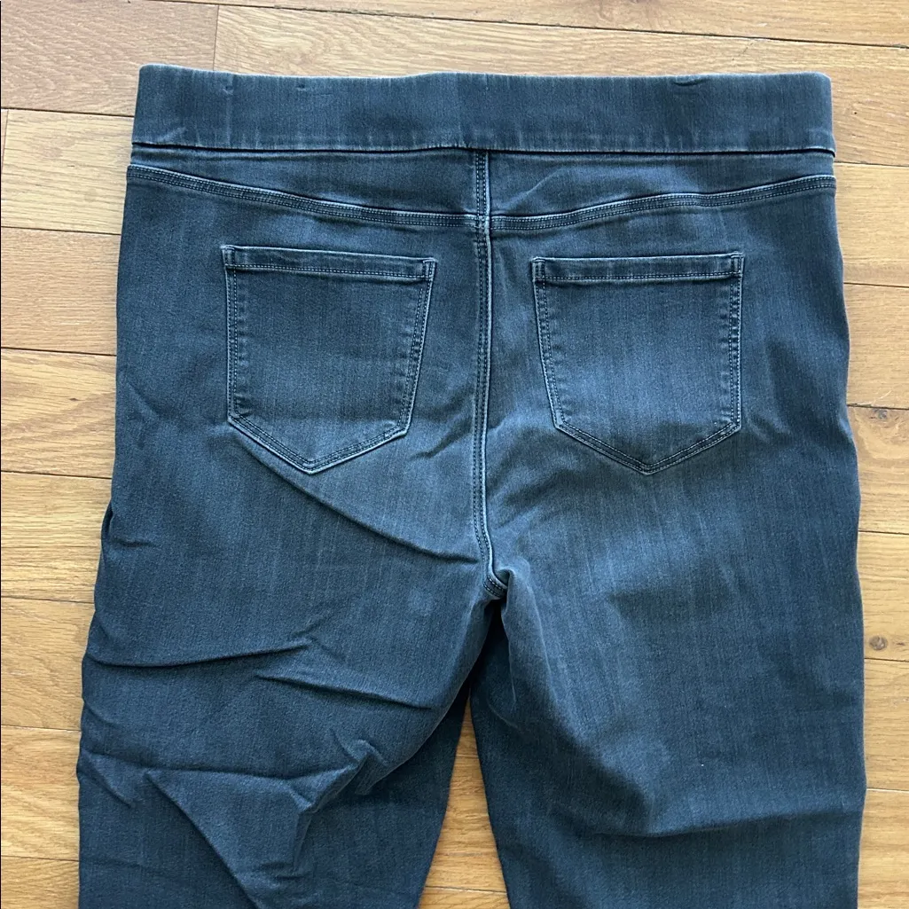 Liverpool The Skinny Jeans Gray Meteorite Wash Women’s 16/33 Plus Size Midsize - Image 5