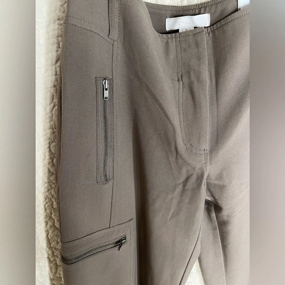 NWT Chico’s Magique Cargo Pants - Image 4