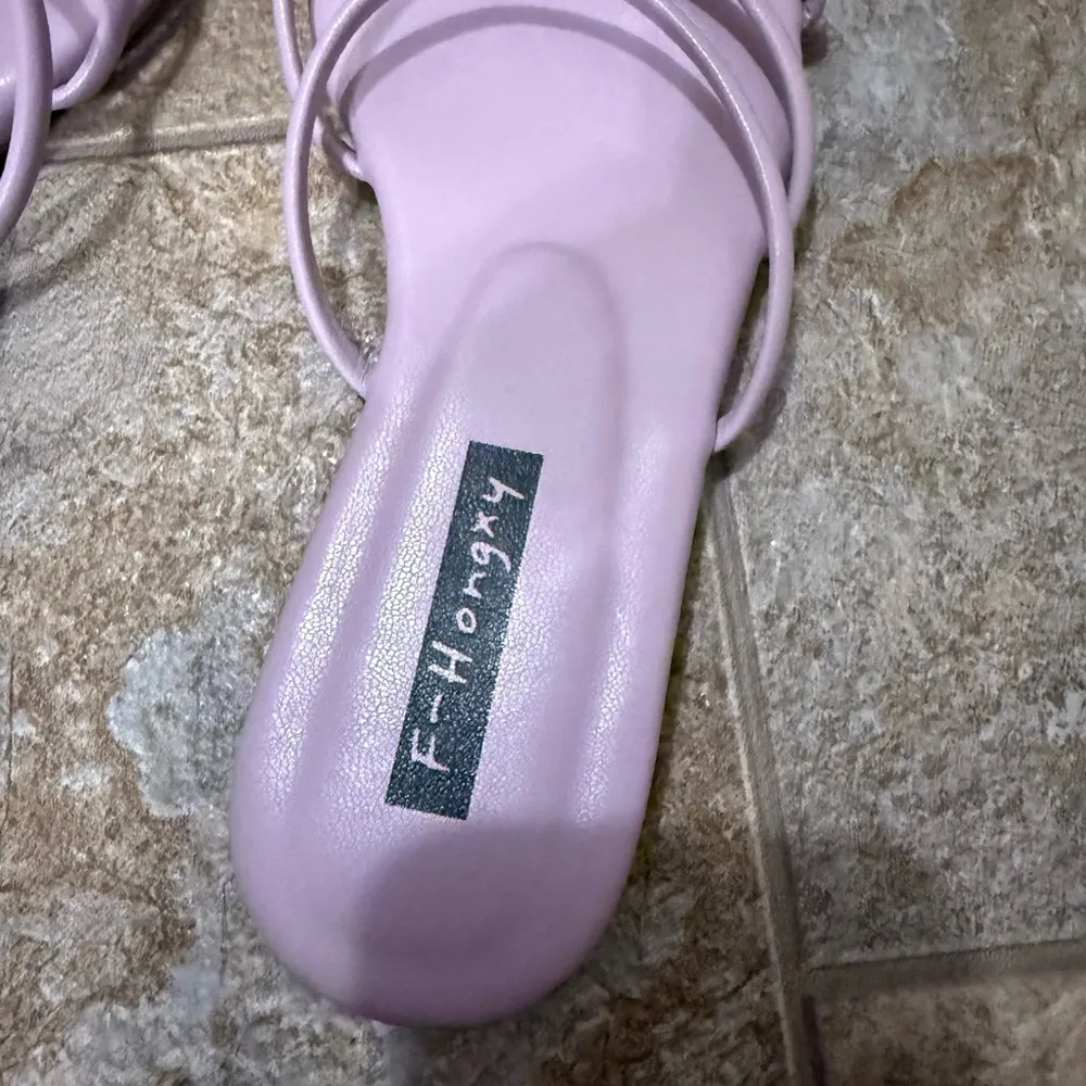 SheIn  | Purple Strappy Sandals - Image 5